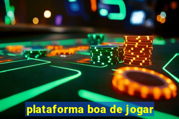 plataforma boa de jogar